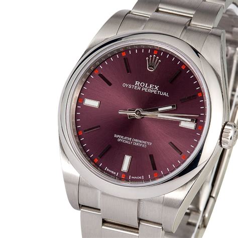 rolex red grape 39mm|Altro.